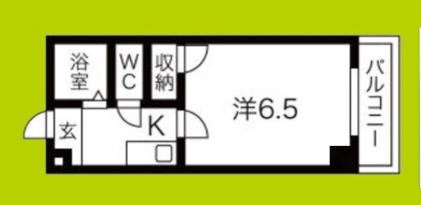 ラパンジール九条Ⅱ 間取り