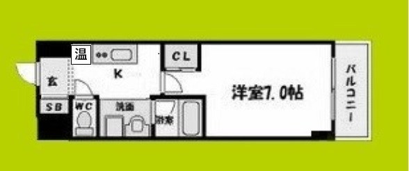 インペリアル靭本町 間取り