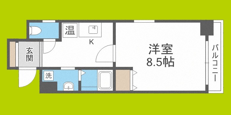 オーシャン難波南 間取り
