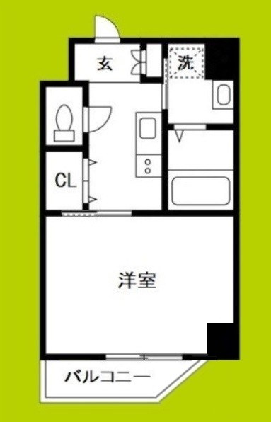 クレビオス難波EAST 間取り