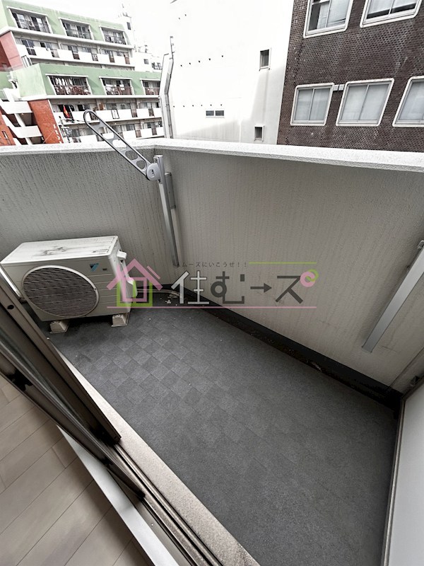 クレビオス難波EAST ベランダ