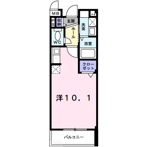 カーロ　ヴィアラッテア 間取り