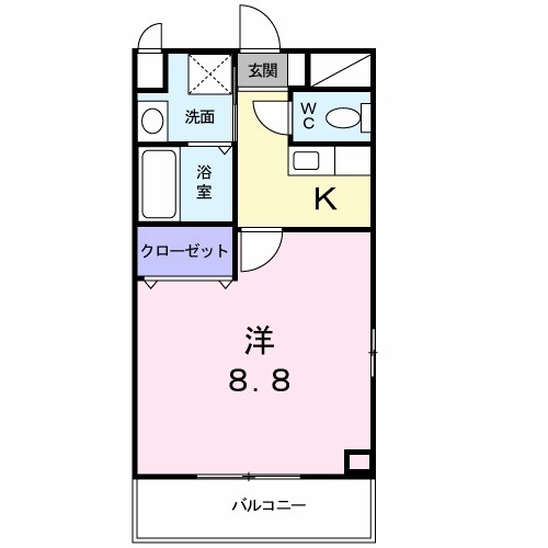 プラシード夕陽丘 間取り