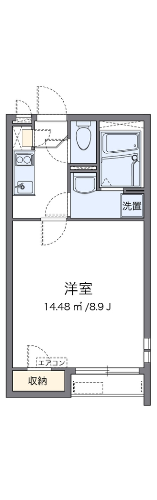 クレイノカリン 間取り