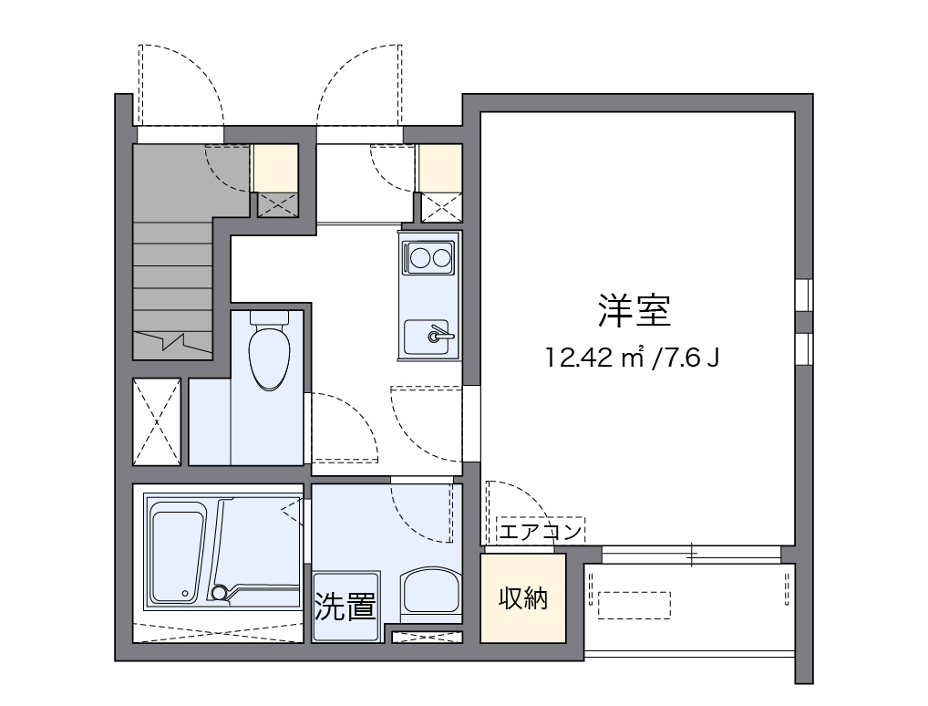 クレイノやよい 間取り