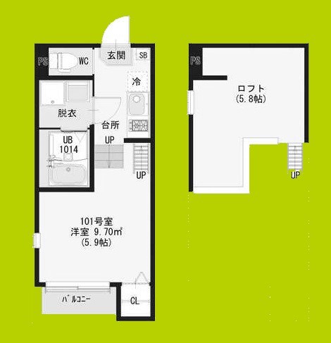 NEXSTAGE大桐 間取り