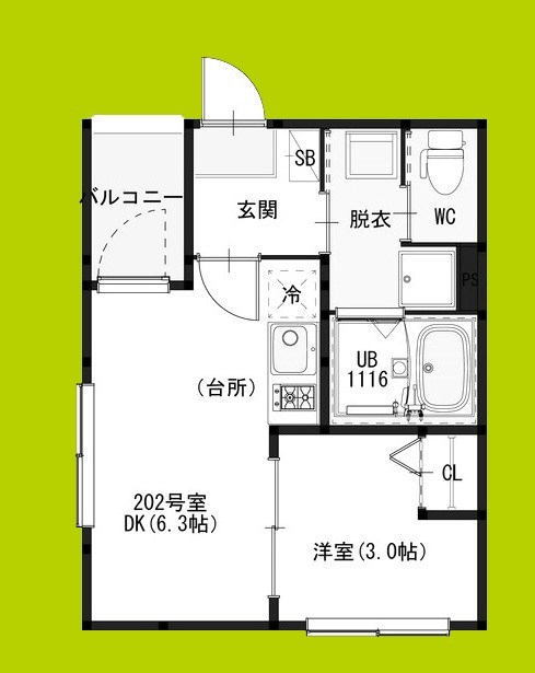 (仮称）中川東2丁目C 間取り