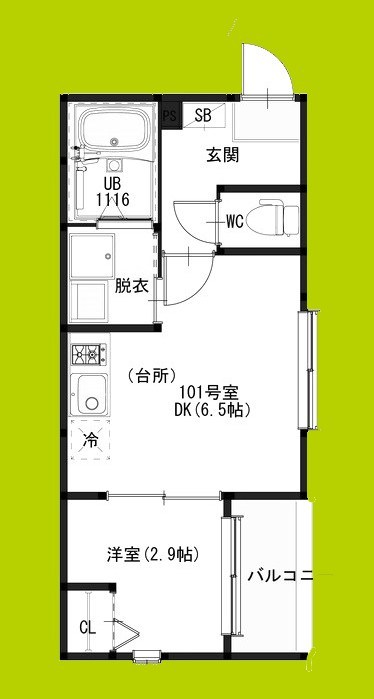 The Haven Osaka 間取り