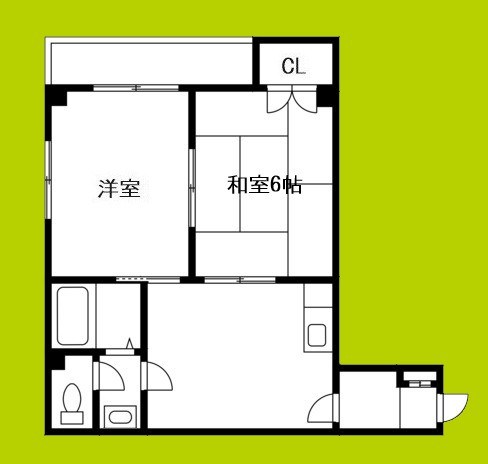 ベルコネクト北田辺 間取り