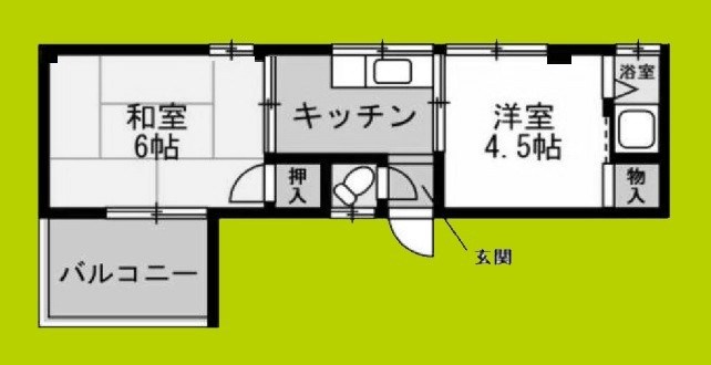 グリーンマンション 間取り