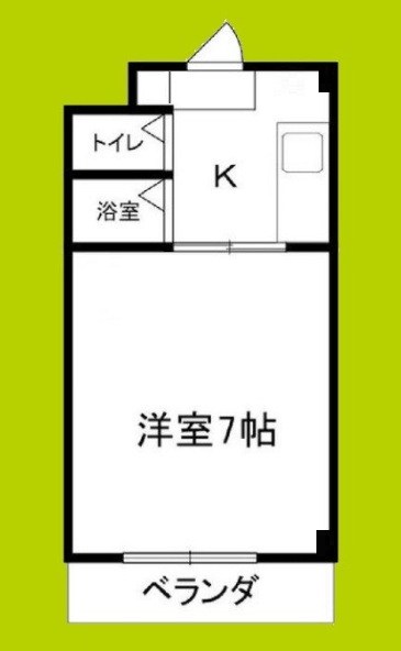 千扇ハイツ 間取り