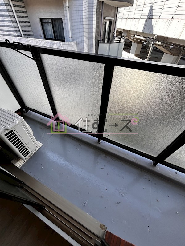 千扇ハイツ ベランダ