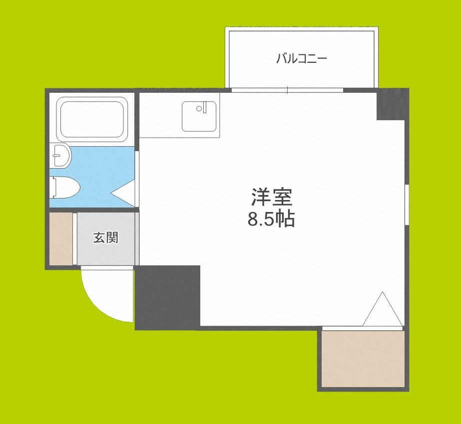アヴァンティ玉造 間取り