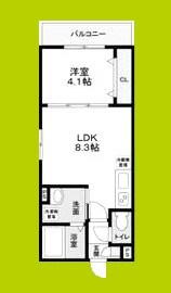 ロジェ泉佐野 間取り