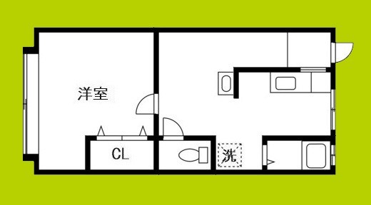 川端ハイツ 間取り
