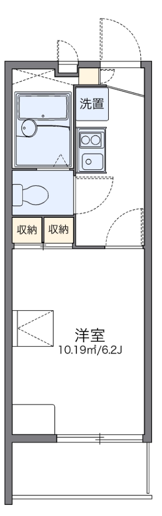 レオパレスアルカイック 間取り