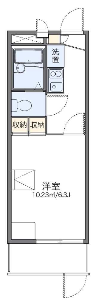 レオパレスドミール 間取り