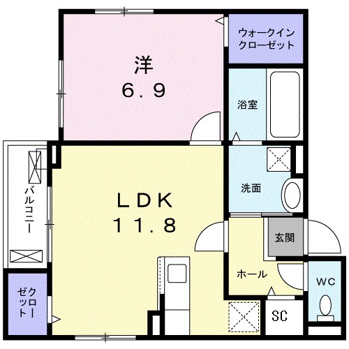 ハイエスト 間取り
