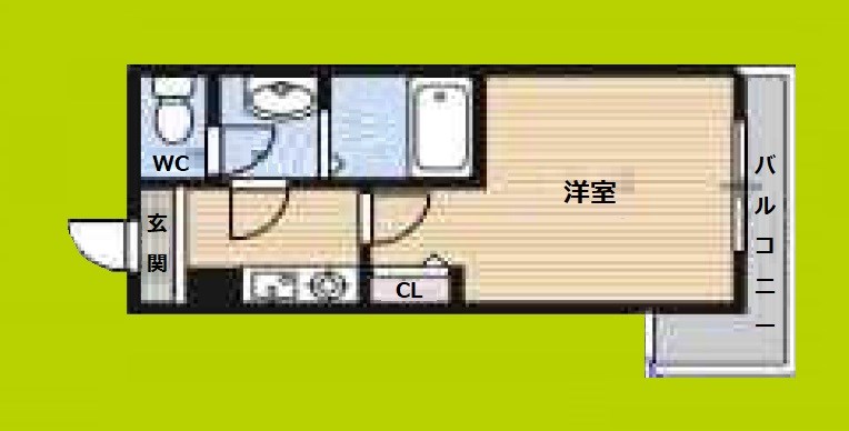 ラグジェリア都島Ⅰ 間取り