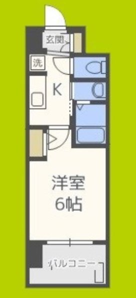 エステムコート中之島GATEⅡ 間取り