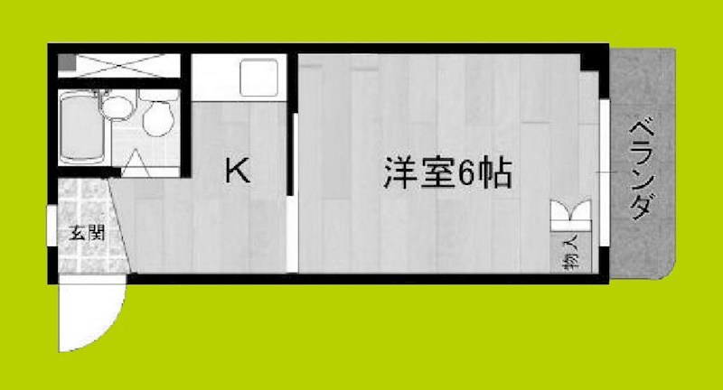 ハイム山之内 間取り