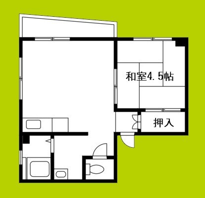 フォンテーヌNo.5 間取り