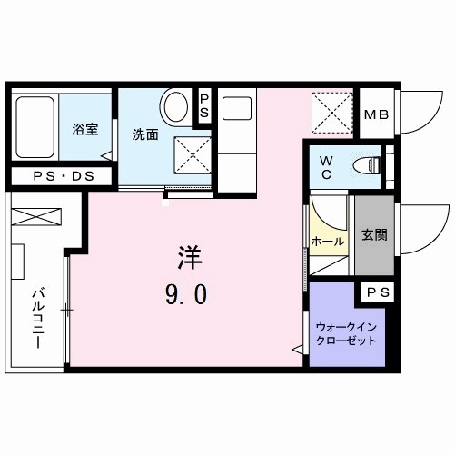 クロワール　長田 間取り