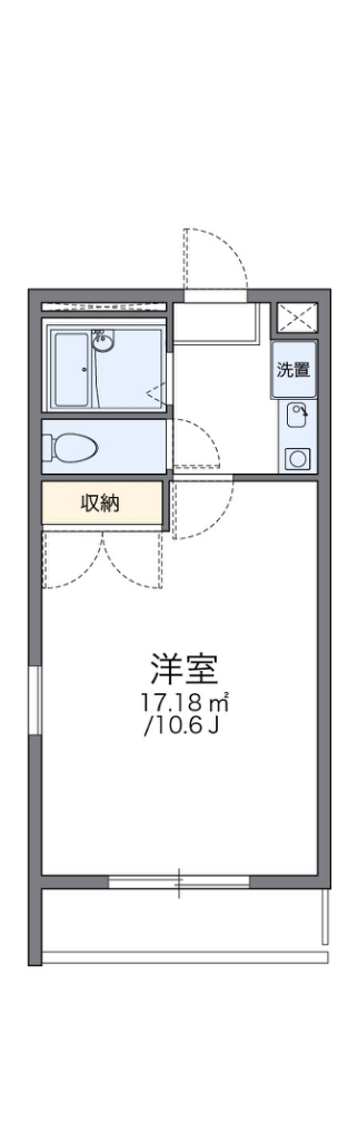 レオパレスＴＡＢＵＣＨＩ 間取り