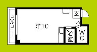 グローリーハイツ平野 間取り