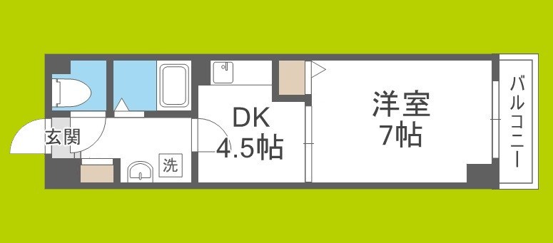 プリモスタジオ 間取り