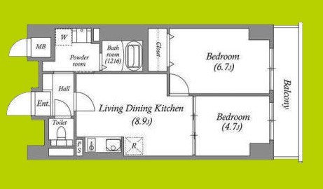 リアライズ今里南 間取り