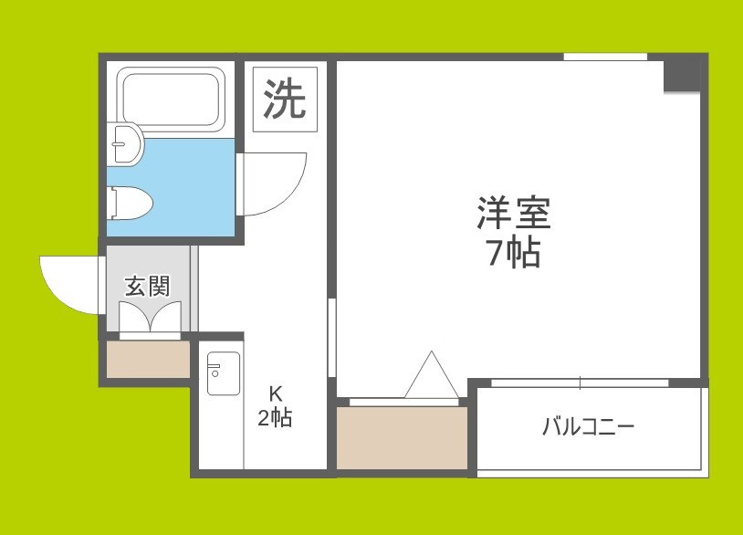 十三ホワイティ 間取り