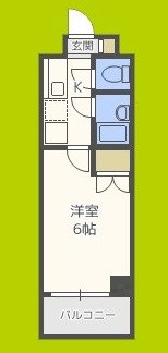 ローズコーポ新大阪8 間取り