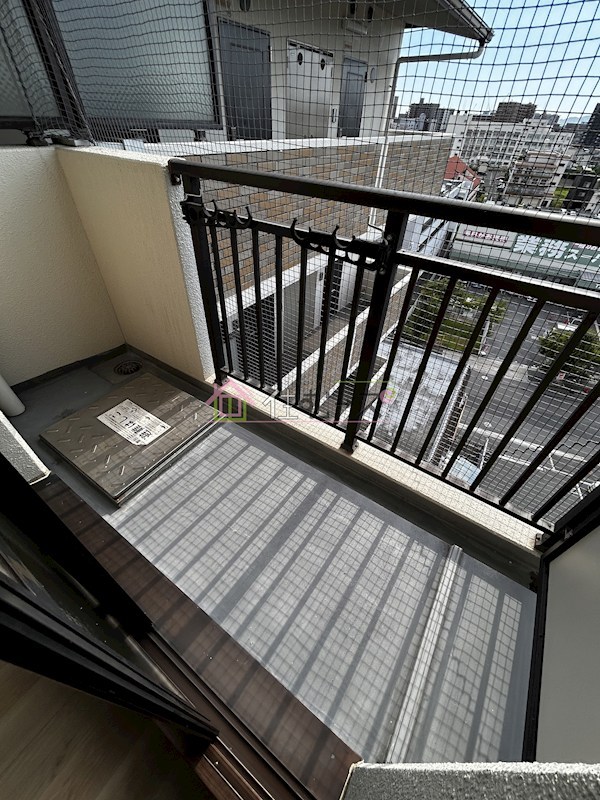 ローズコーポ新大阪8 ベランダ