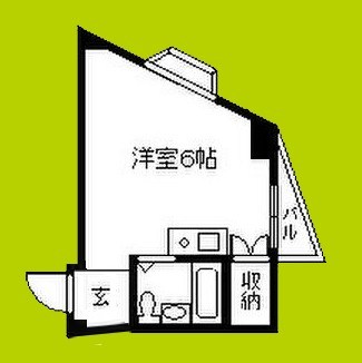 白菊ハイツ豊新 間取り