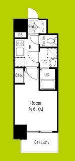 エスリード難波AGREA 間取り図