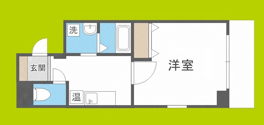 オーシャン難波南 間取り