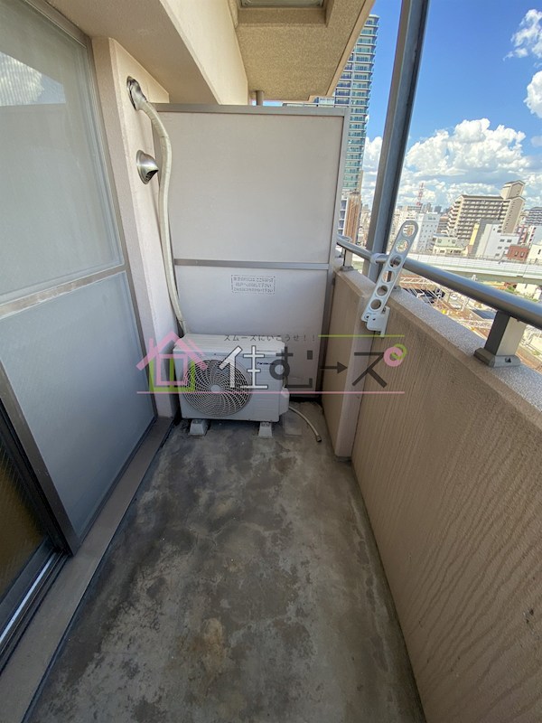 オーシャン難波南 ベランダ