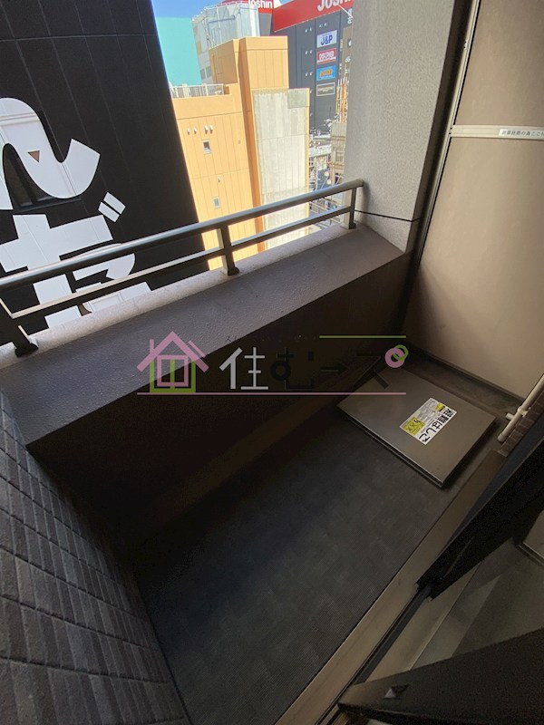 ラナップスクエア難波南 ベランダ
