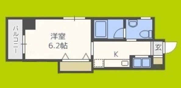 ワイズコート難波ウエスト 間取り