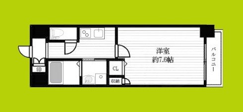 エスリード難波WEST 間取り
