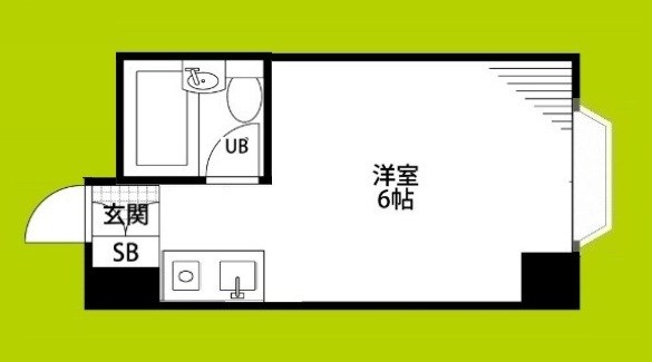 難波センチュリーマンション 間取り