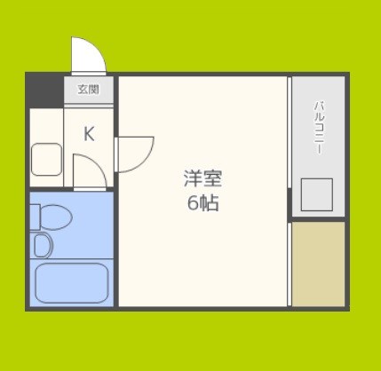 ウルール勝山 間取り