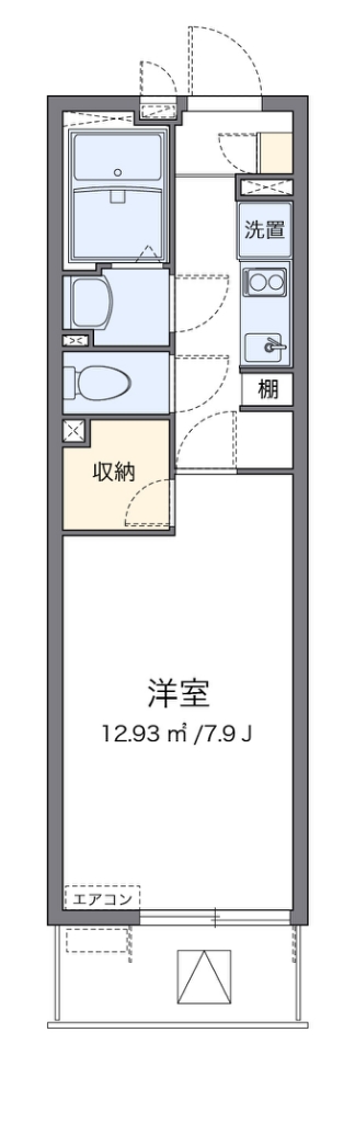クレイノかもめ 間取り