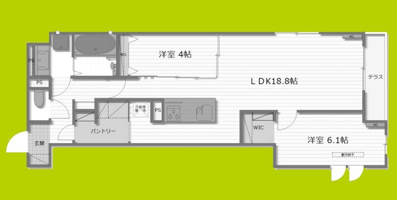 Gran Vievle北花田 間取り図