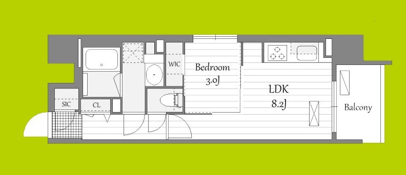 S-RESIDENCE天満橋ar 間取り図