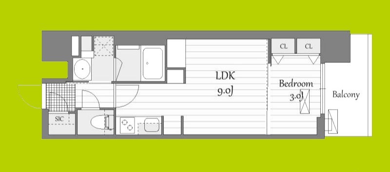 S-RESIDENCE天満橋ar 間取り図