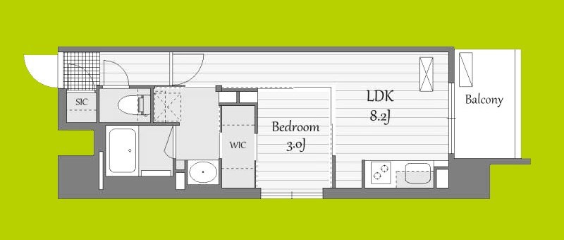 S-RESIDENCE天満橋ar 間取り図