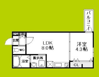 (仮称)ウイングヒルズ住吉 間取り図