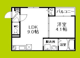 (仮称)ウイングヒルズ住吉 間取り図